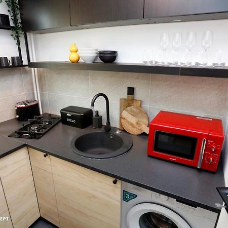 Bright & Relaxing Stay Studio Bucureşti Eksteriør bilde
