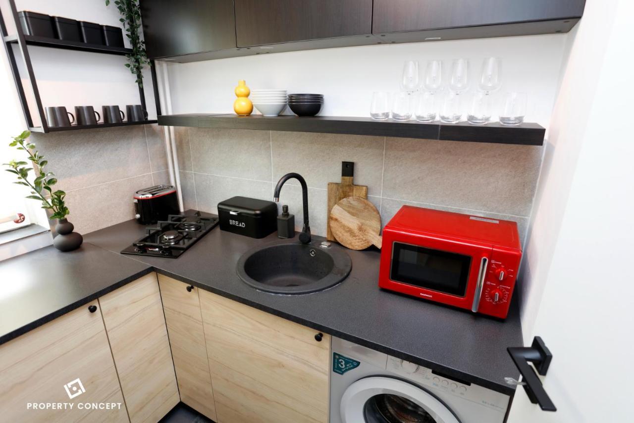 Bright & Relaxing Stay Studio Bucureşti Eksteriør bilde
