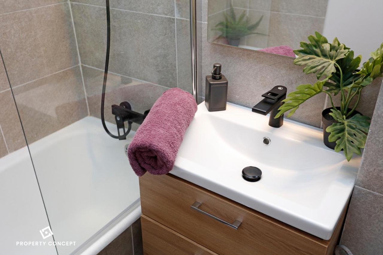 Bright & Relaxing Stay Studio Bucureşti Eksteriør bilde